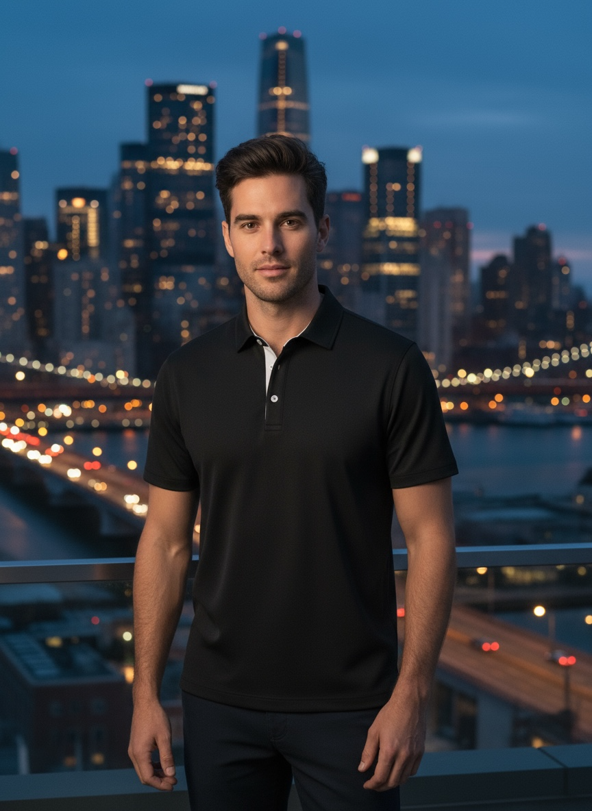 The Midnight Polo – 3 Birdies Golf Company