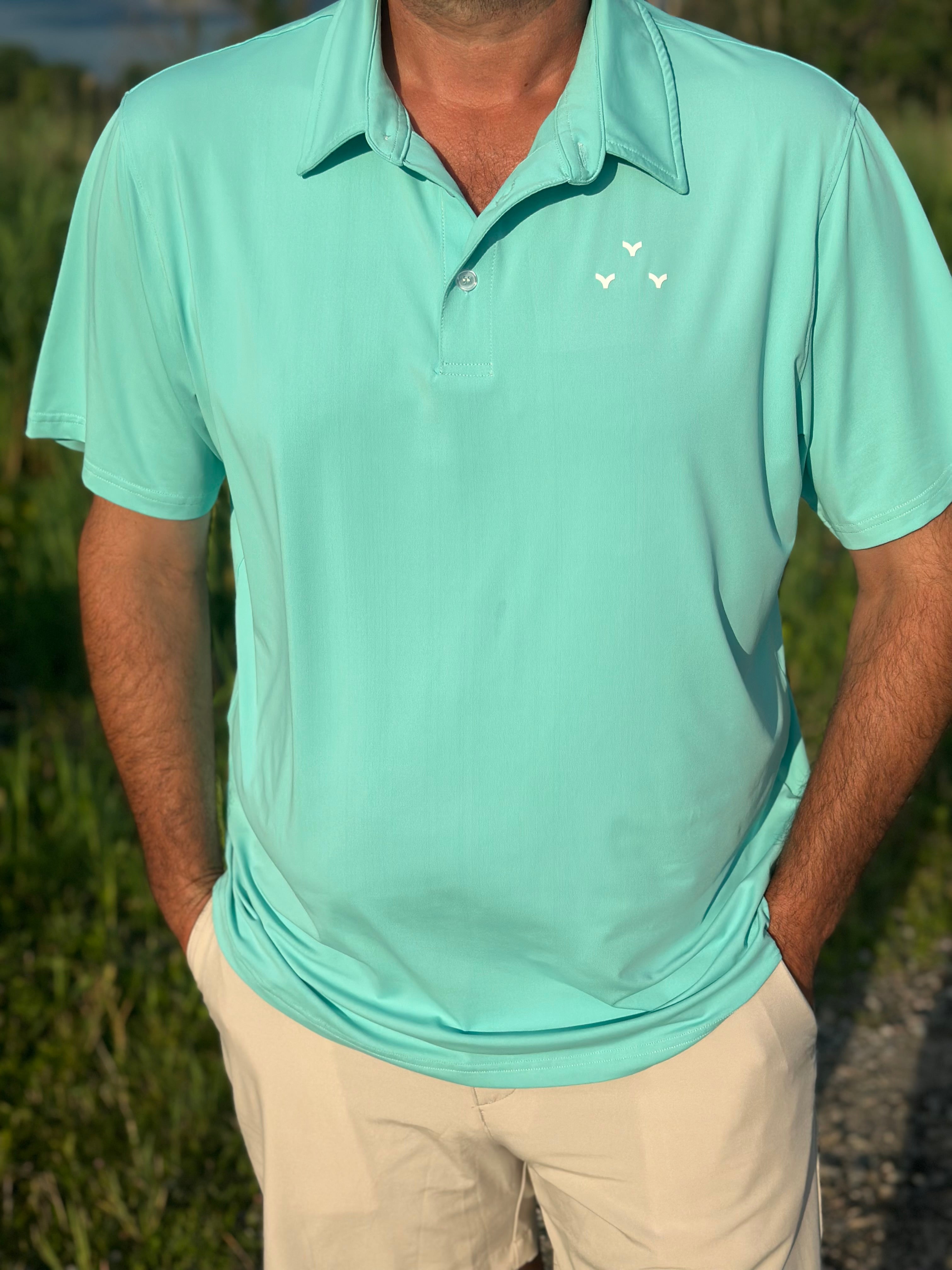 Seafoam Polo – 3 Birdies Golf Company