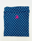 Navy Blue 3BG Pattern Polo