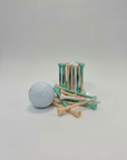 3.25" Peach/White/Seafoam Golf Tees