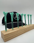 100 Count - 3.25" Seafoam Golf Tees