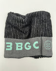 Black & Seafoam Golf Towel