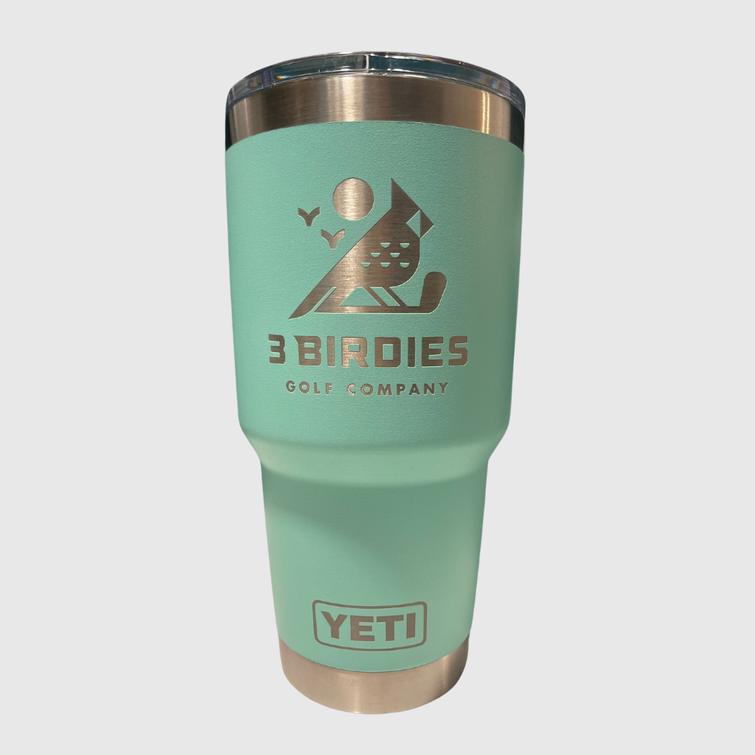 30oz 3 Birdies Sea Foam YETI